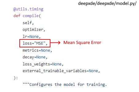 (deepxde library)